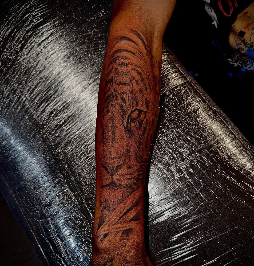 Tattoo by @sosa_tattz — realism, black_and_grey