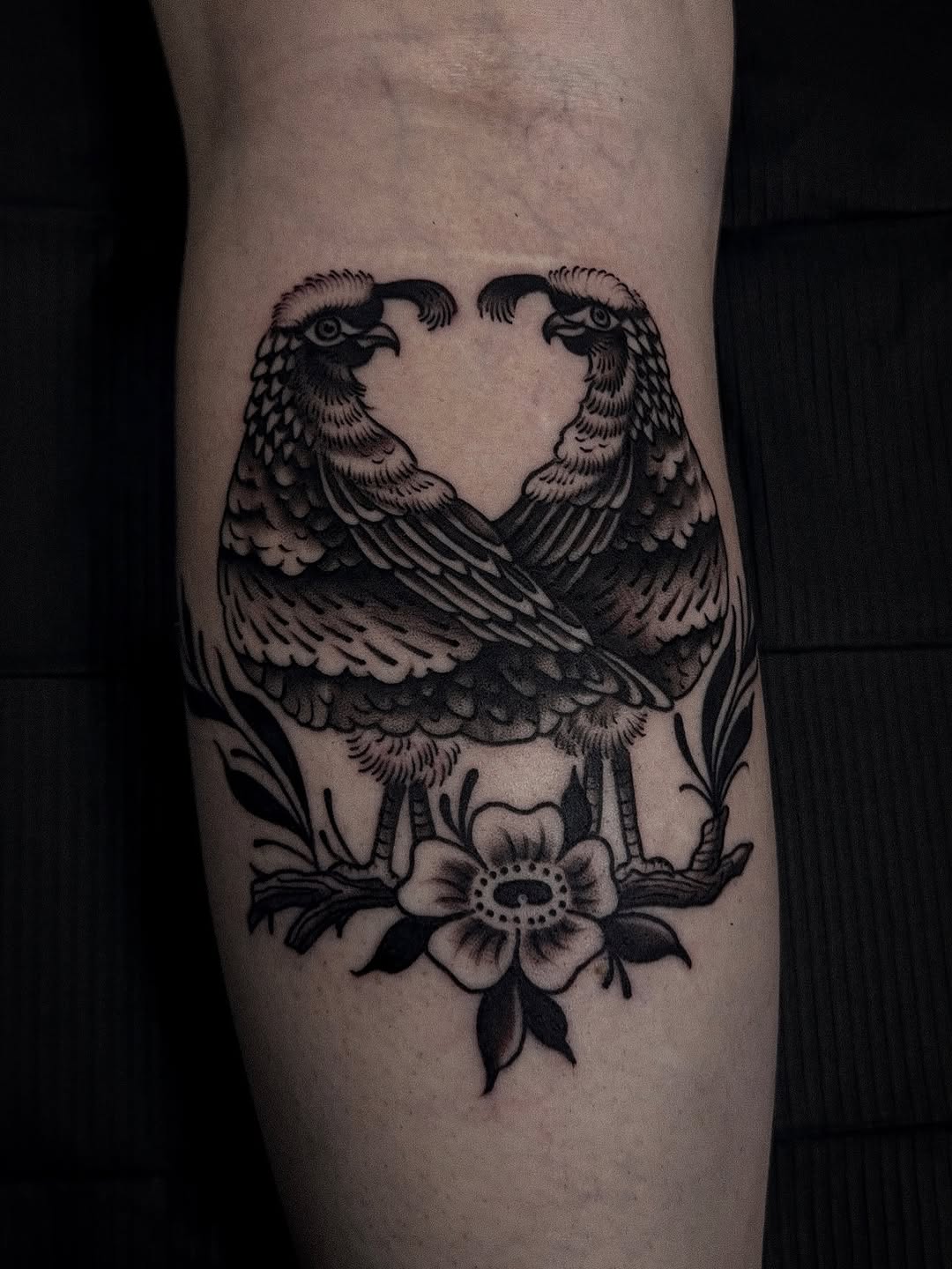 Tattoo by @sydneybulmer.tattoos — american_traditional, black_and_grey