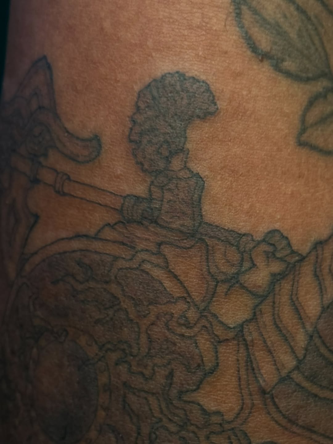 Tattoo by @tattoosbyjessiej — illustrative, black_and_grey