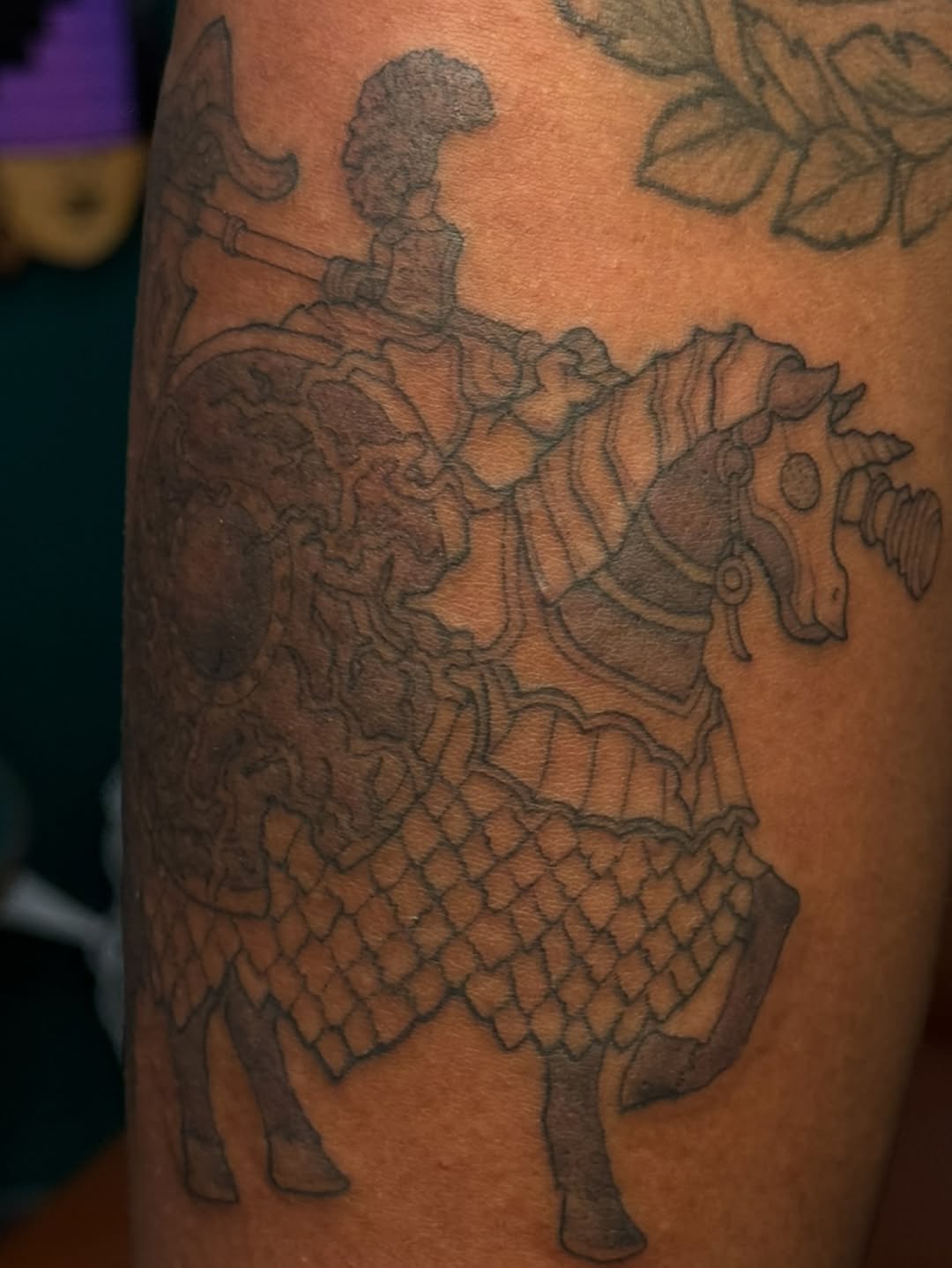 Tattoo by @tattoosbyjessiej — illustrative, black_and_grey