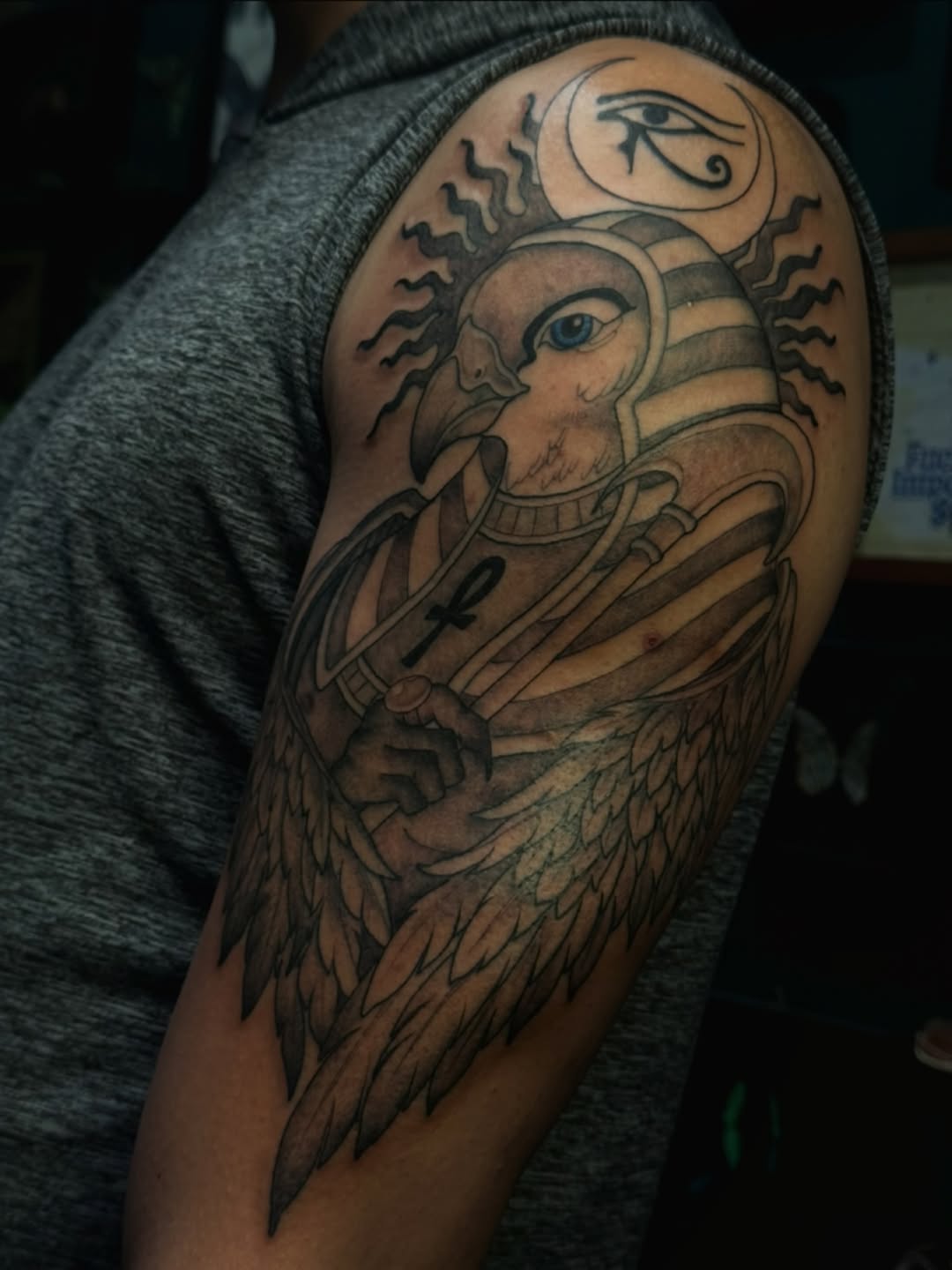 Tattoo by @tattoosbyjessiej — black_and_grey, realism
