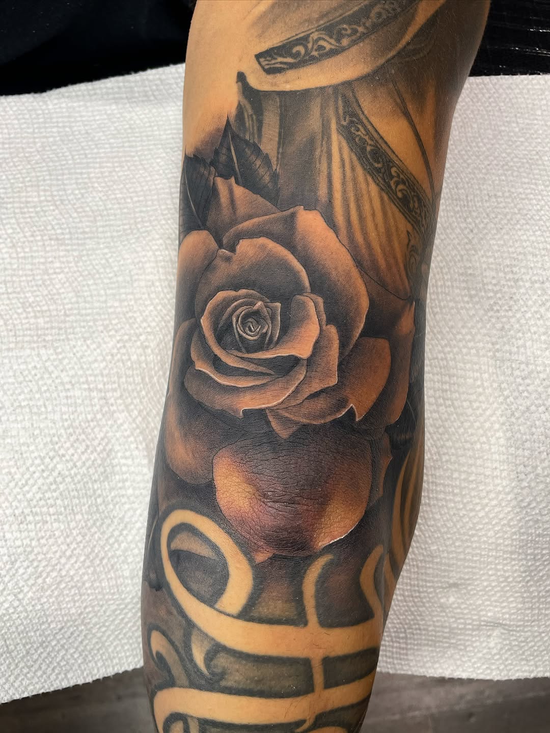 Tattoo by @alexorteez โ realism, black_and_grey