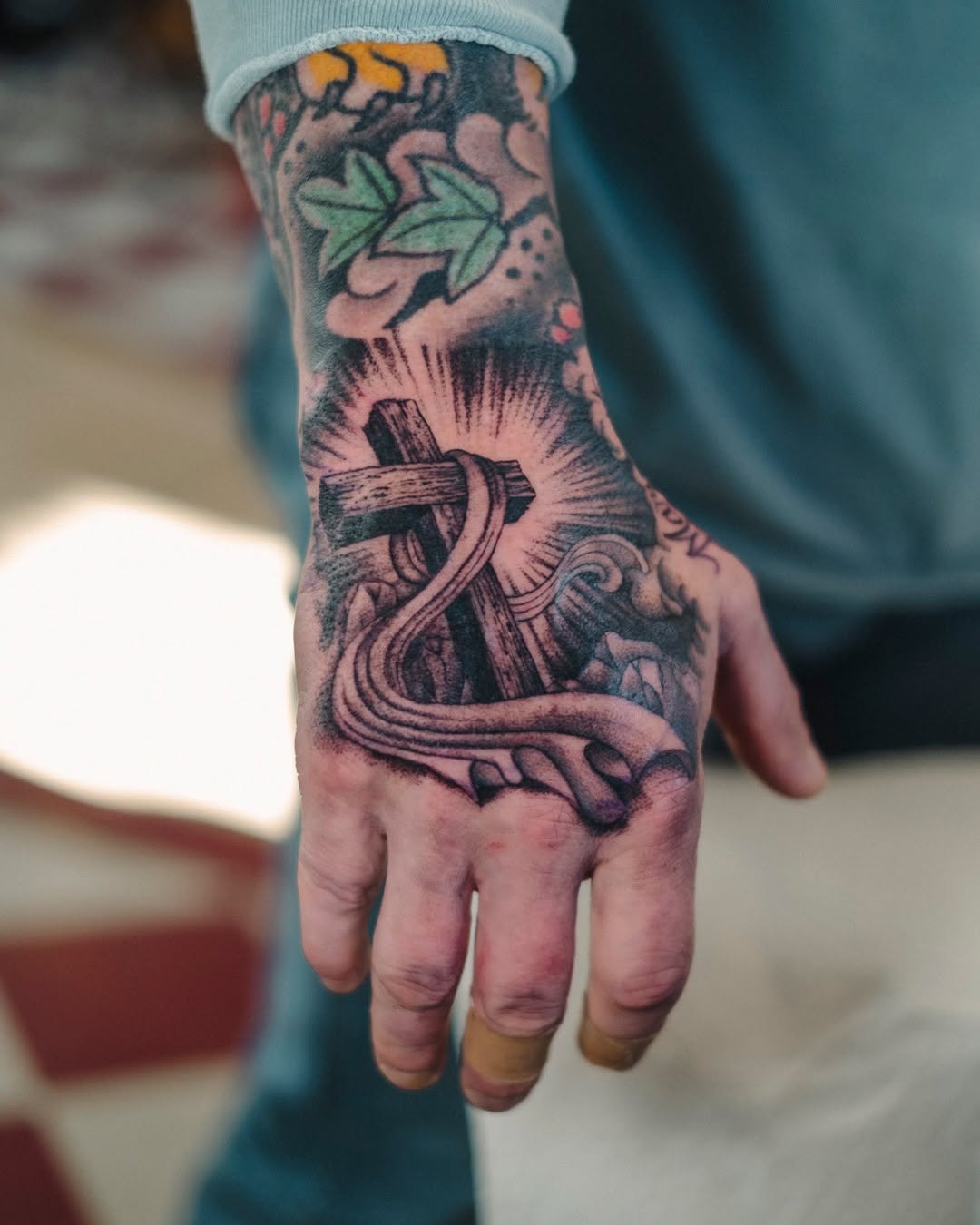 Tattoo by @dangilsdorf — black_and_grey