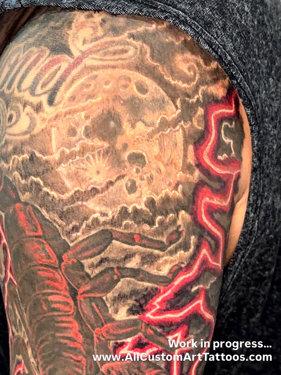 Tattoo by @tattooartistrafael — realism, dark_realism
