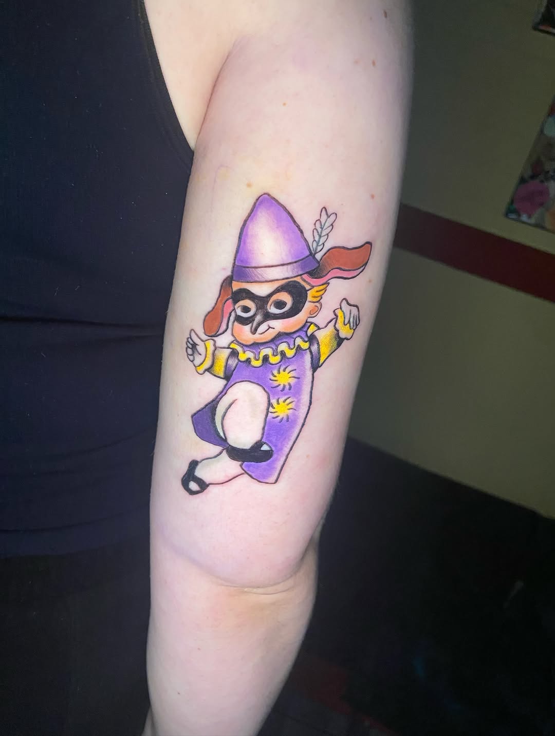 Tattoo by @cam.feraltattoos — illustrative, new_school
