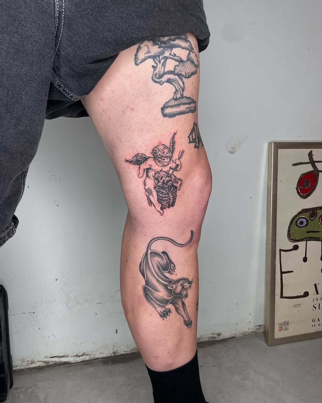 Tattoo by @5.5volt_tattoo — black_and_grey
