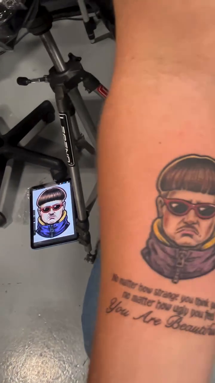 Tattoo work at Inkin' the Coast Tattoo Festival 2026