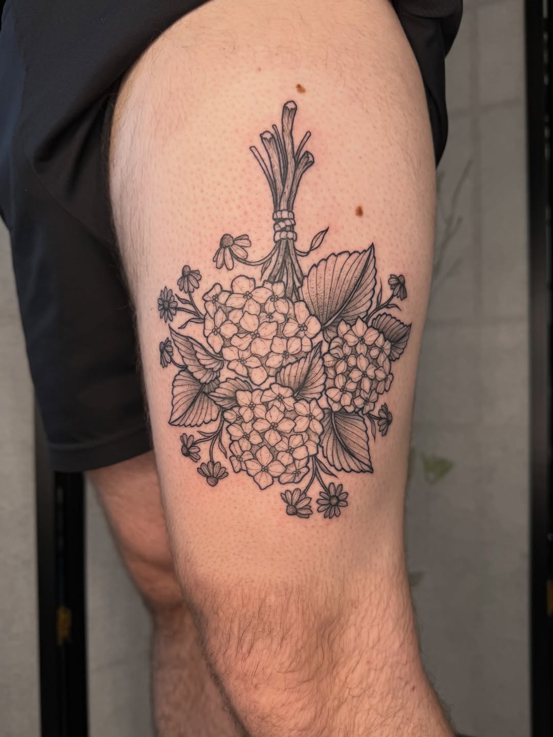 Tattoo by @noelle_adrienne — fine_line, black_and_grey