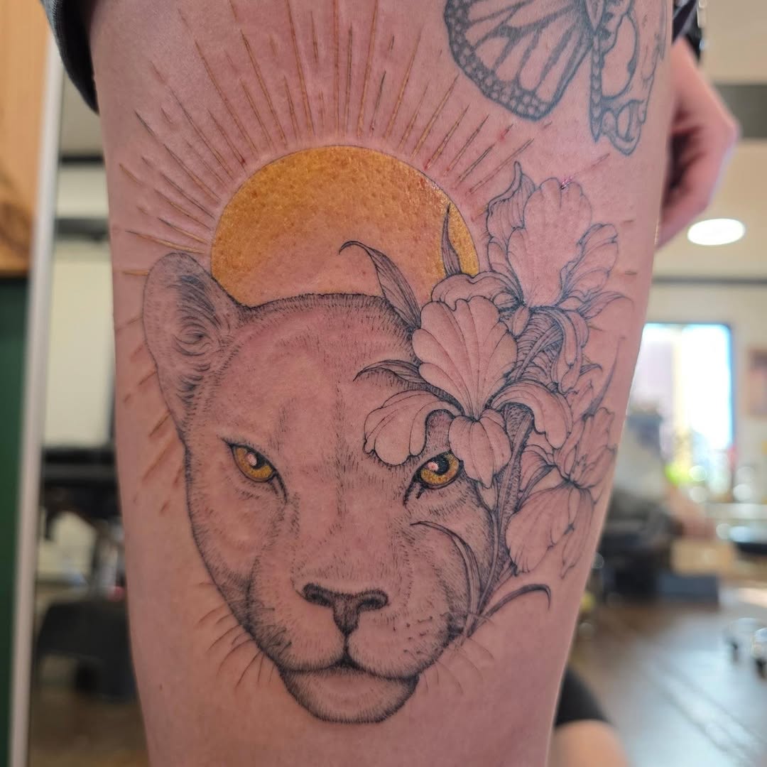 Tattoo by @asparagusnightmare — realism, fine_line