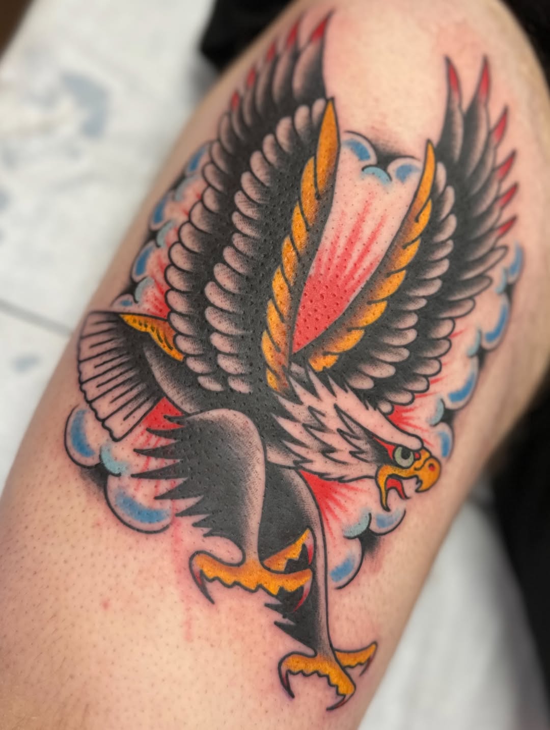 Tattoo by @benkarnofsky โ american_traditional