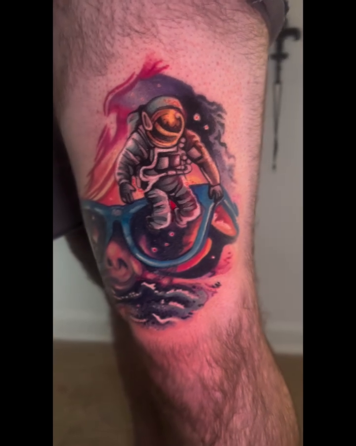 Tattoo by @marshall_sinclair — new_school