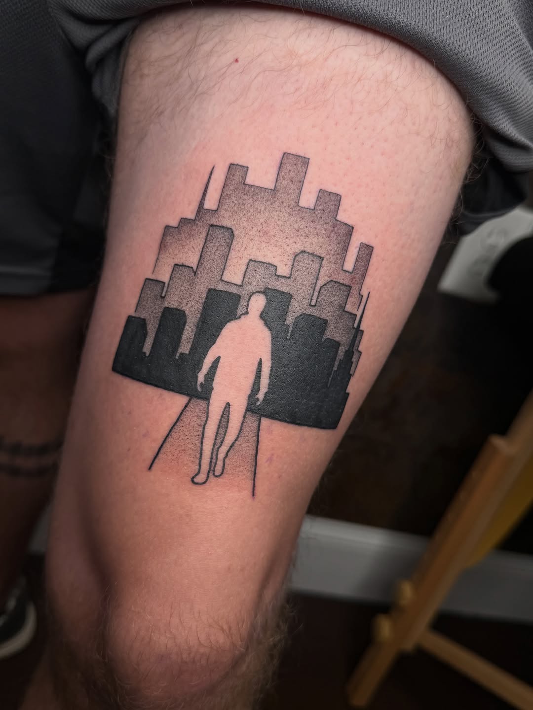 Tattoo by @munsterjamtattoos — blackwork