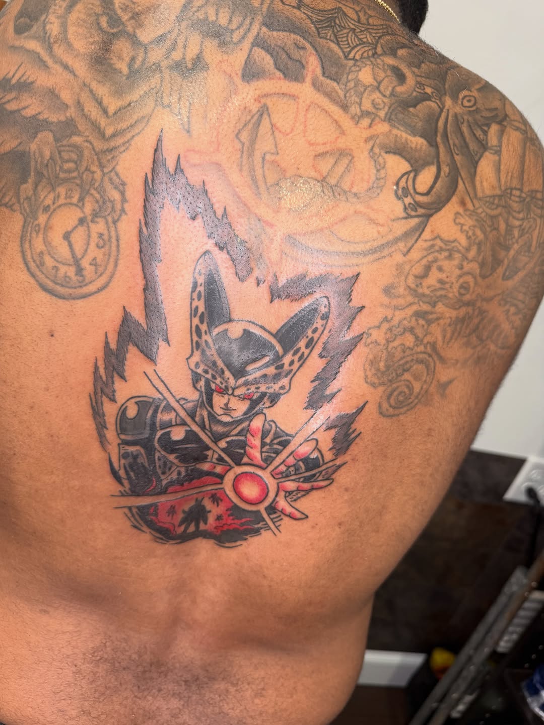 Tattoo by @munsterjamtattoos — anime