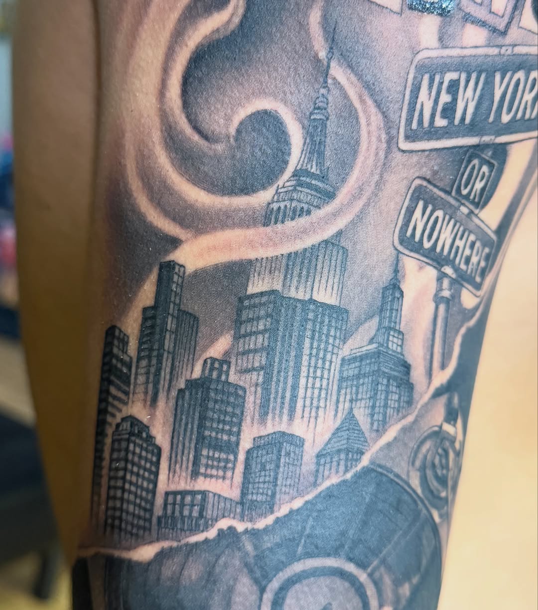 Tattoo by @gees_arte β black_and_grey, realism