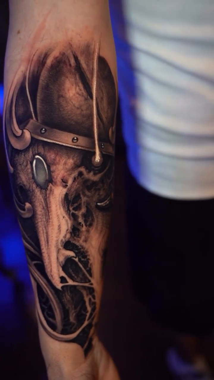 Tattoo by @creast4422 โ black_and_grey, realism