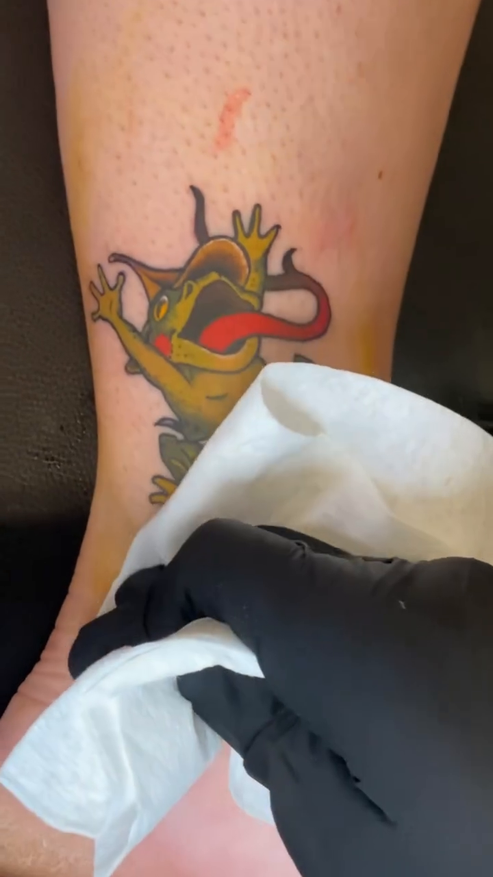 Tattoo by @posterboy_for_second_place — illustrative, new_school