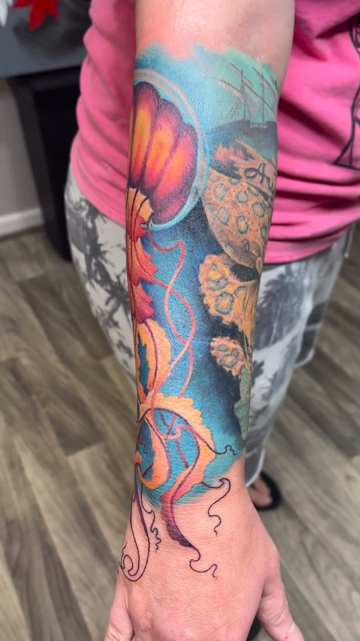 Tattoo by @artisticalyinked — realism, japanese_irezumi