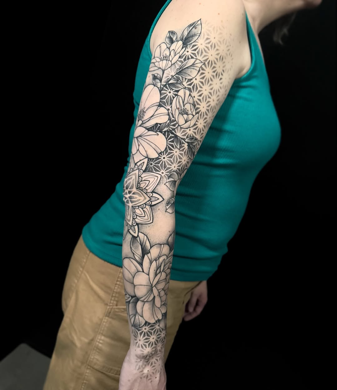 Tattoo by @z.a.r.k_art — geometric, black_and_grey