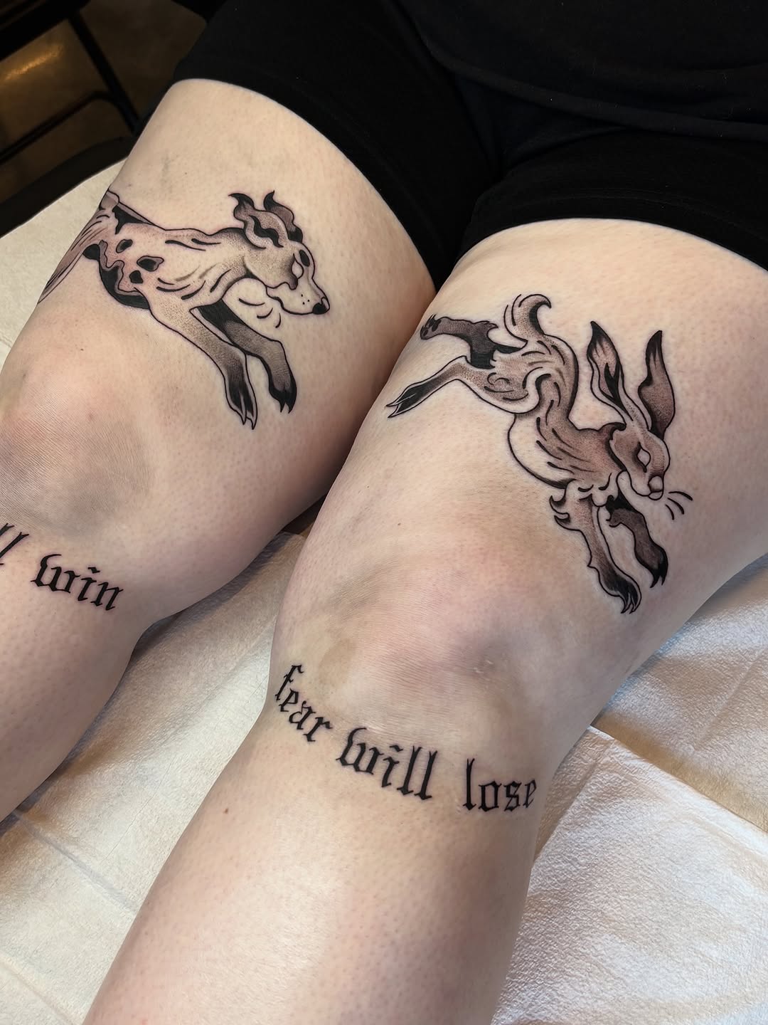 Tattoo by @jasminejadetattoo — black_and_grey