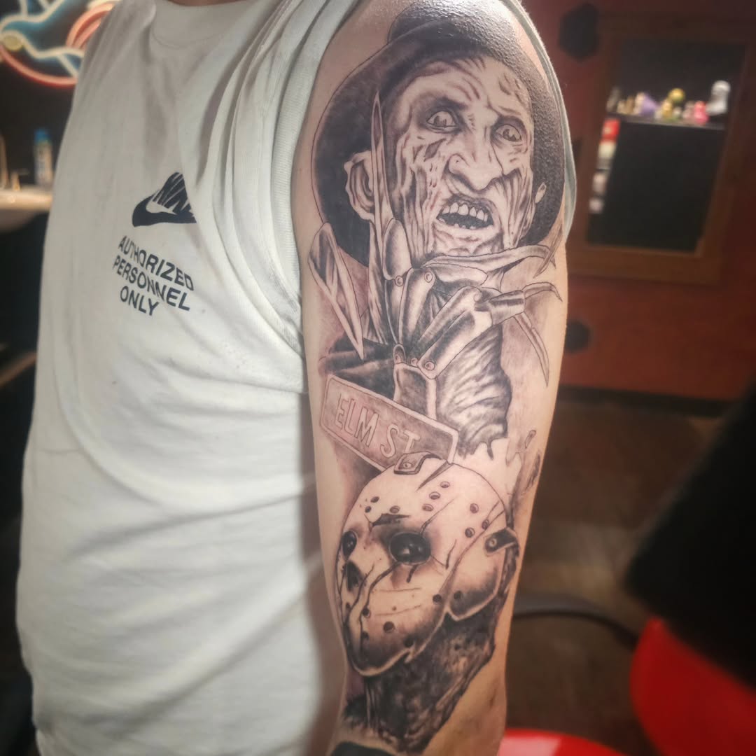 Tattoo by @remnantironandart — realism, black_and_grey