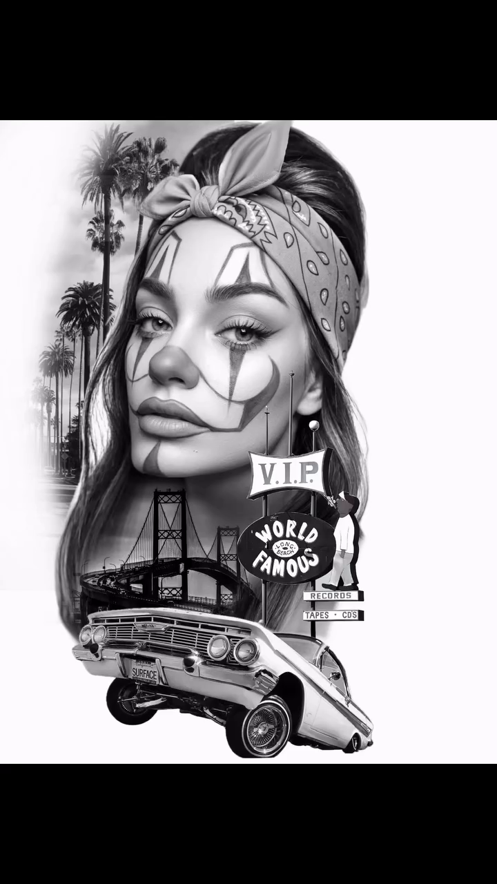 Tattoo by @raultattoo — chicano, black_and_grey