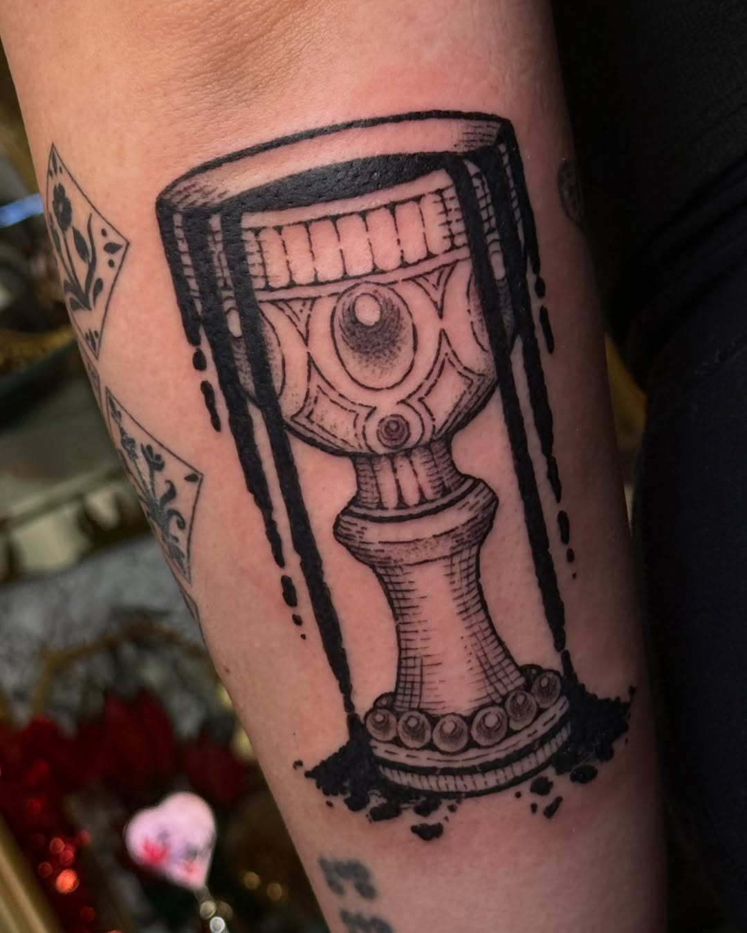 Tattoo by @dimsouls — black_and_grey