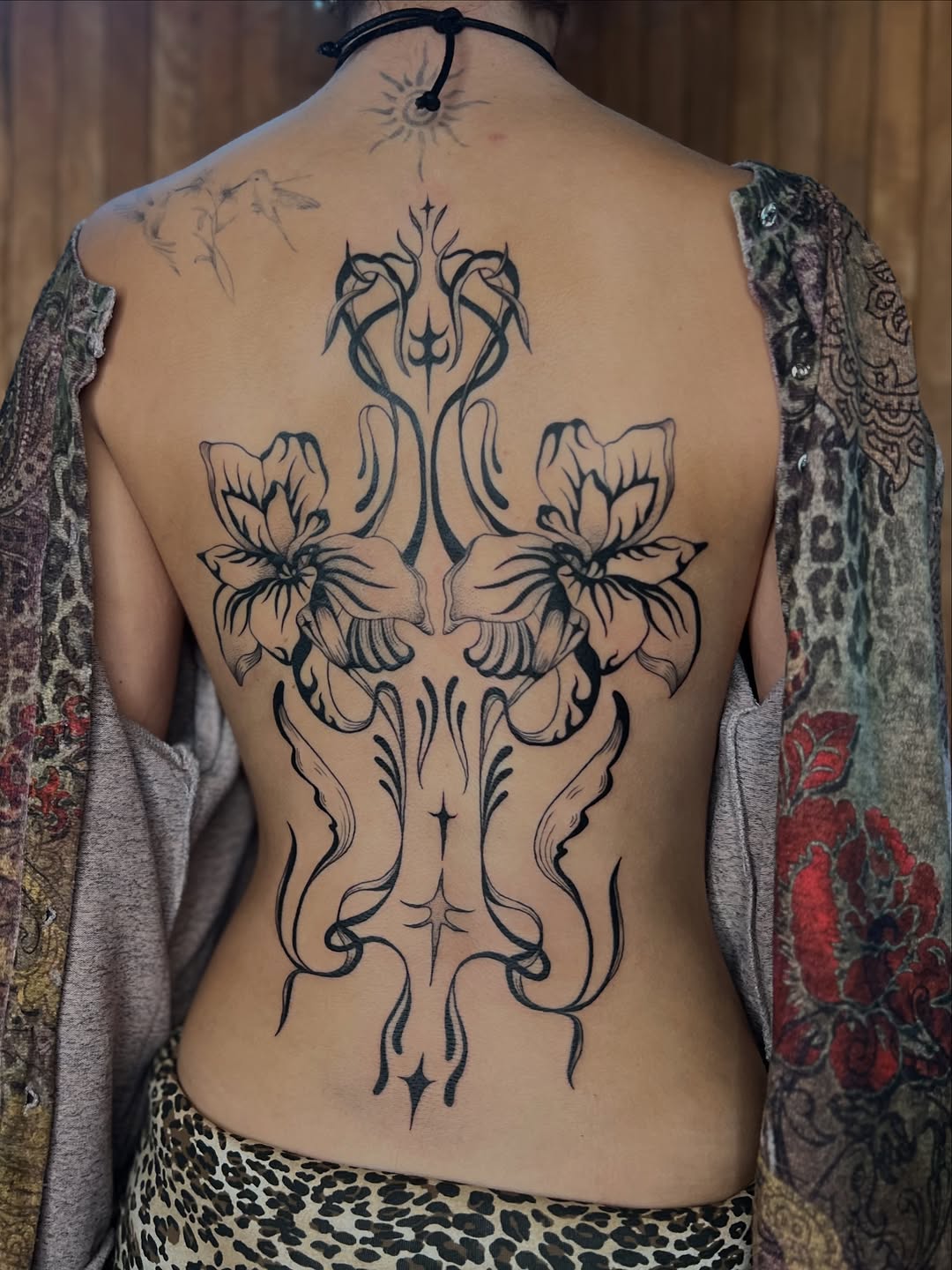 Tattoo by @aldentetattoo — blackwork, ornamental