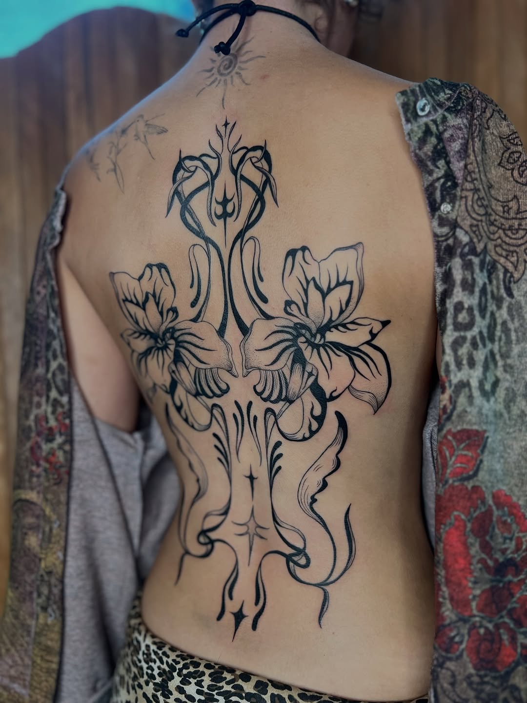 Tattoo by @aldentetattoo — blackwork, ornamental
