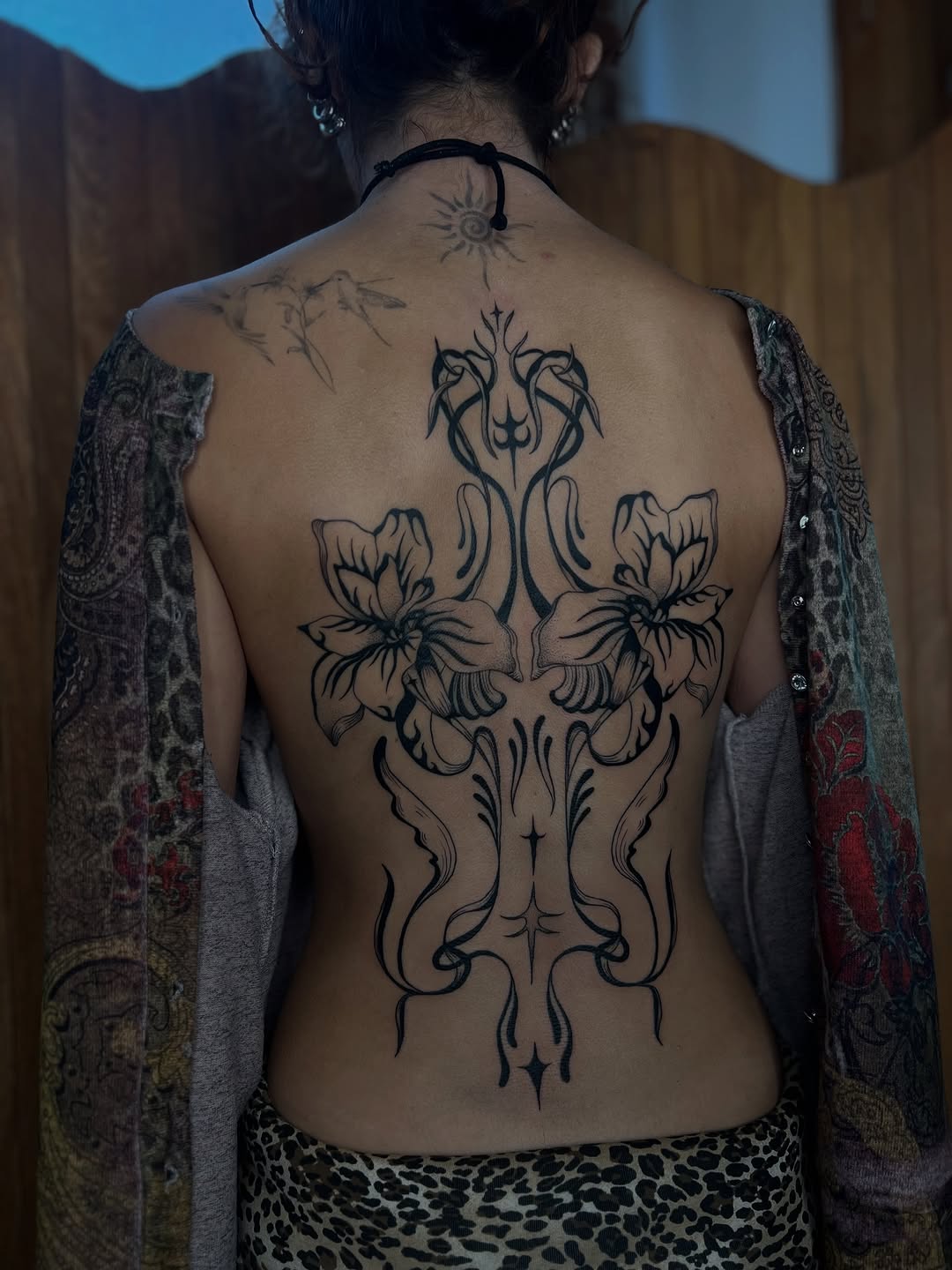 Tattoo by @aldentetattoo — blackwork, ornamental