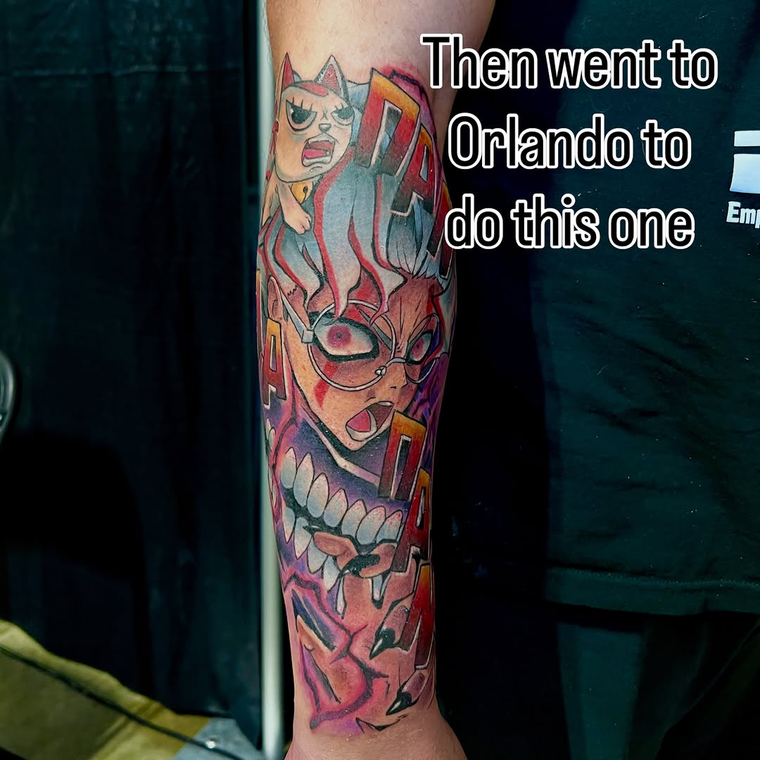 Tattoo by @churrotattoos โ new_school