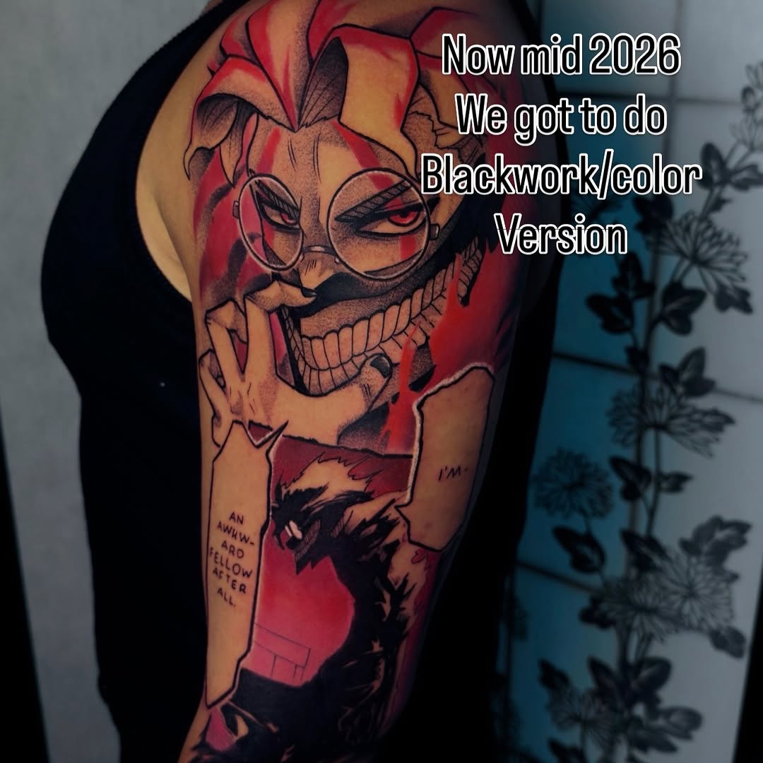 Tattoo by @churrotattoos โ black_and_grey