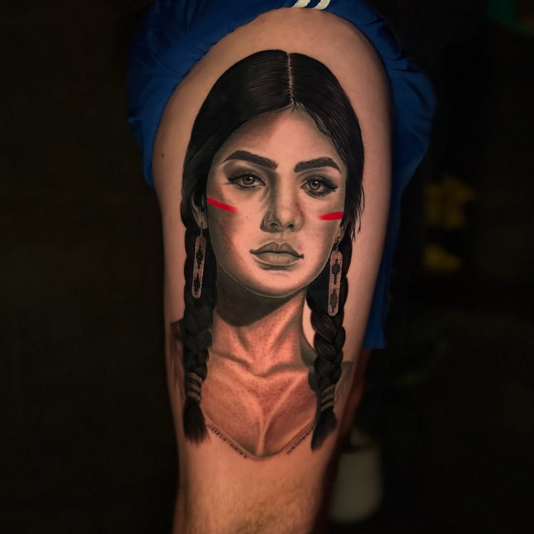 Tattoo by @taystattoos — realism, black_and_grey