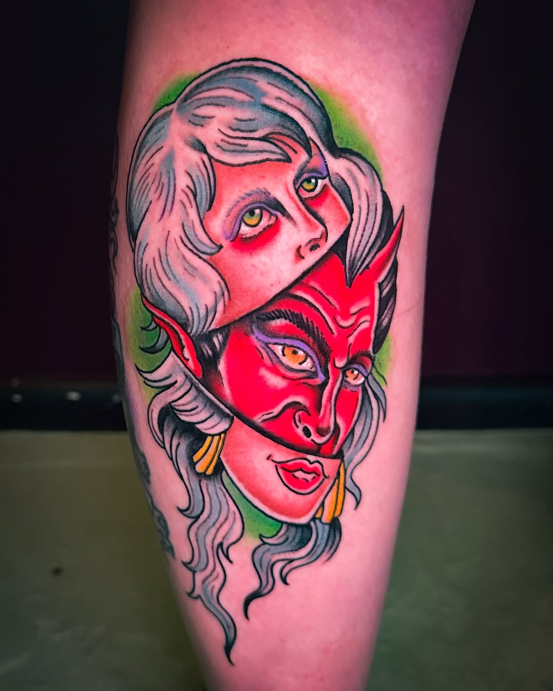 Tattoo by @sctattooer — american_traditional, illustrative