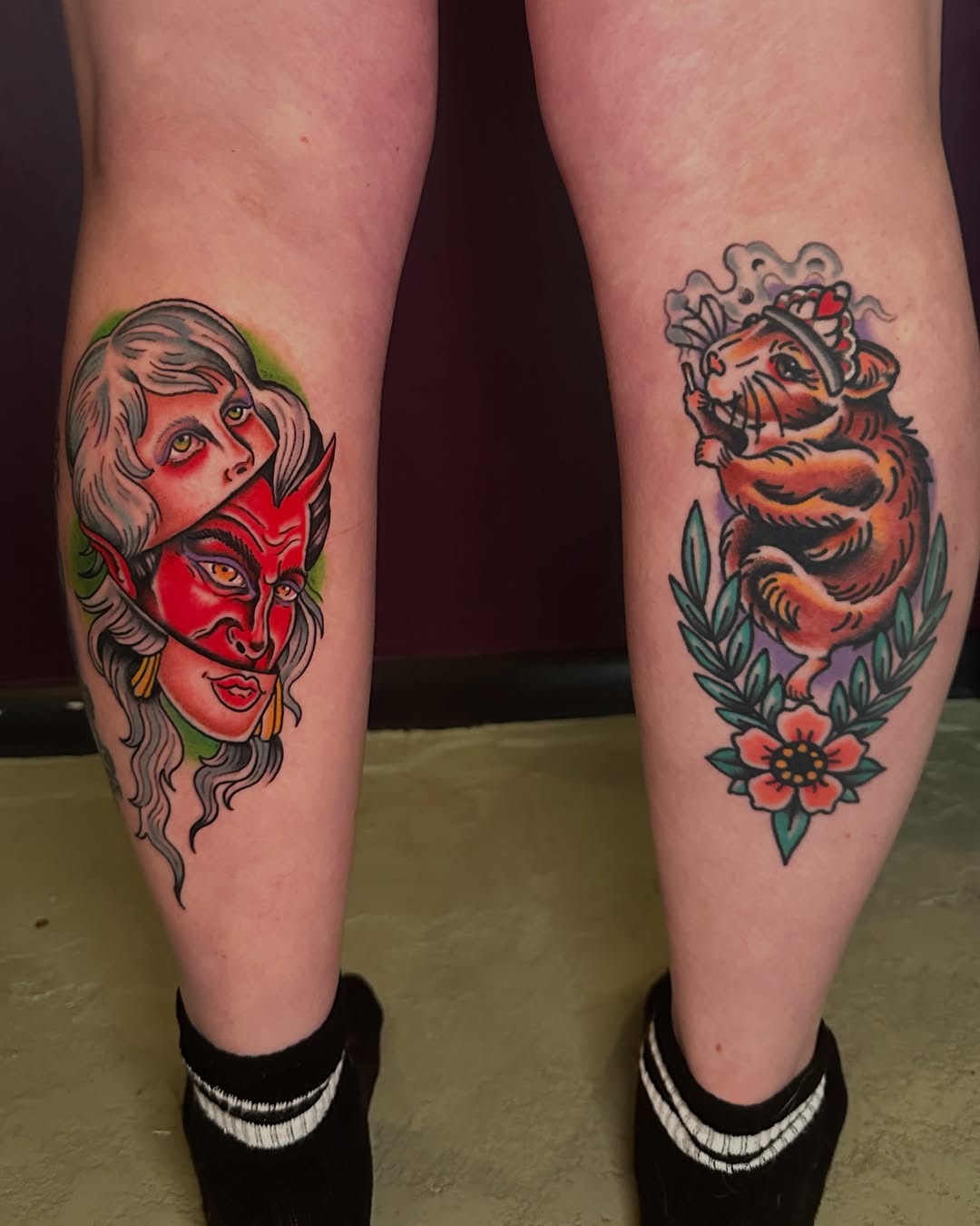 Tattoo by @sctattooer — american_traditional, illustrative