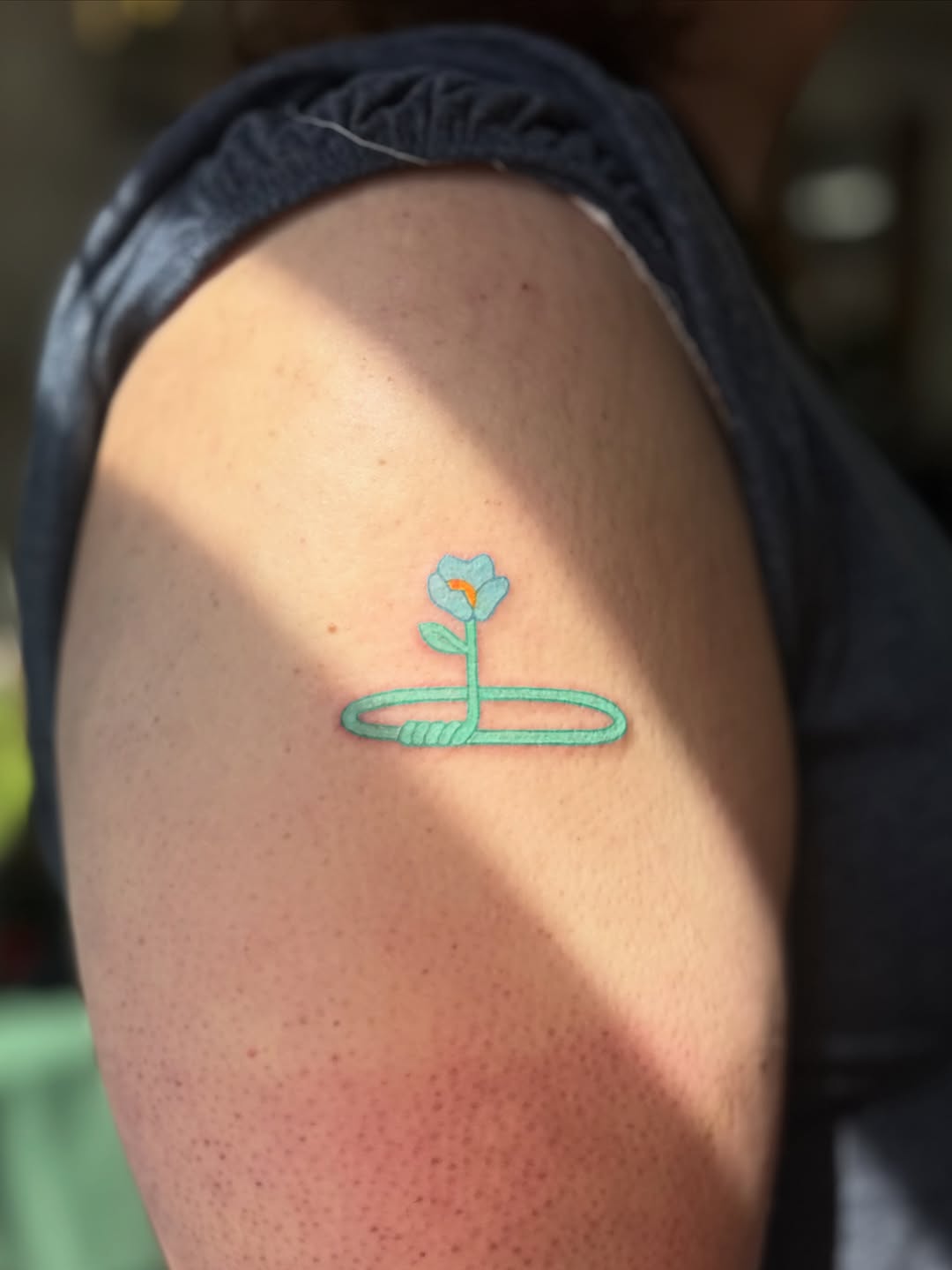 Tattoo by @monkeepi — minimalist