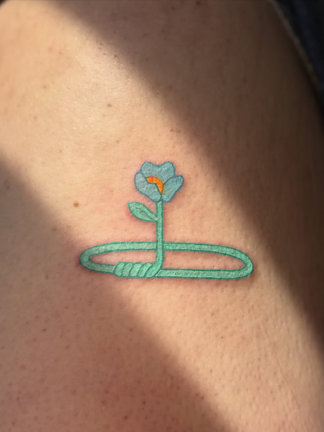 Tattoo by @monkeepi — minimalist