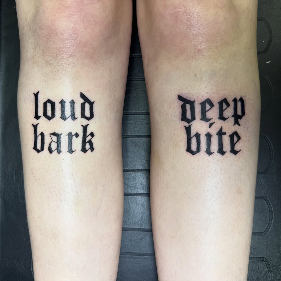 Tattoo by @tattedbyblossom — lettering_script