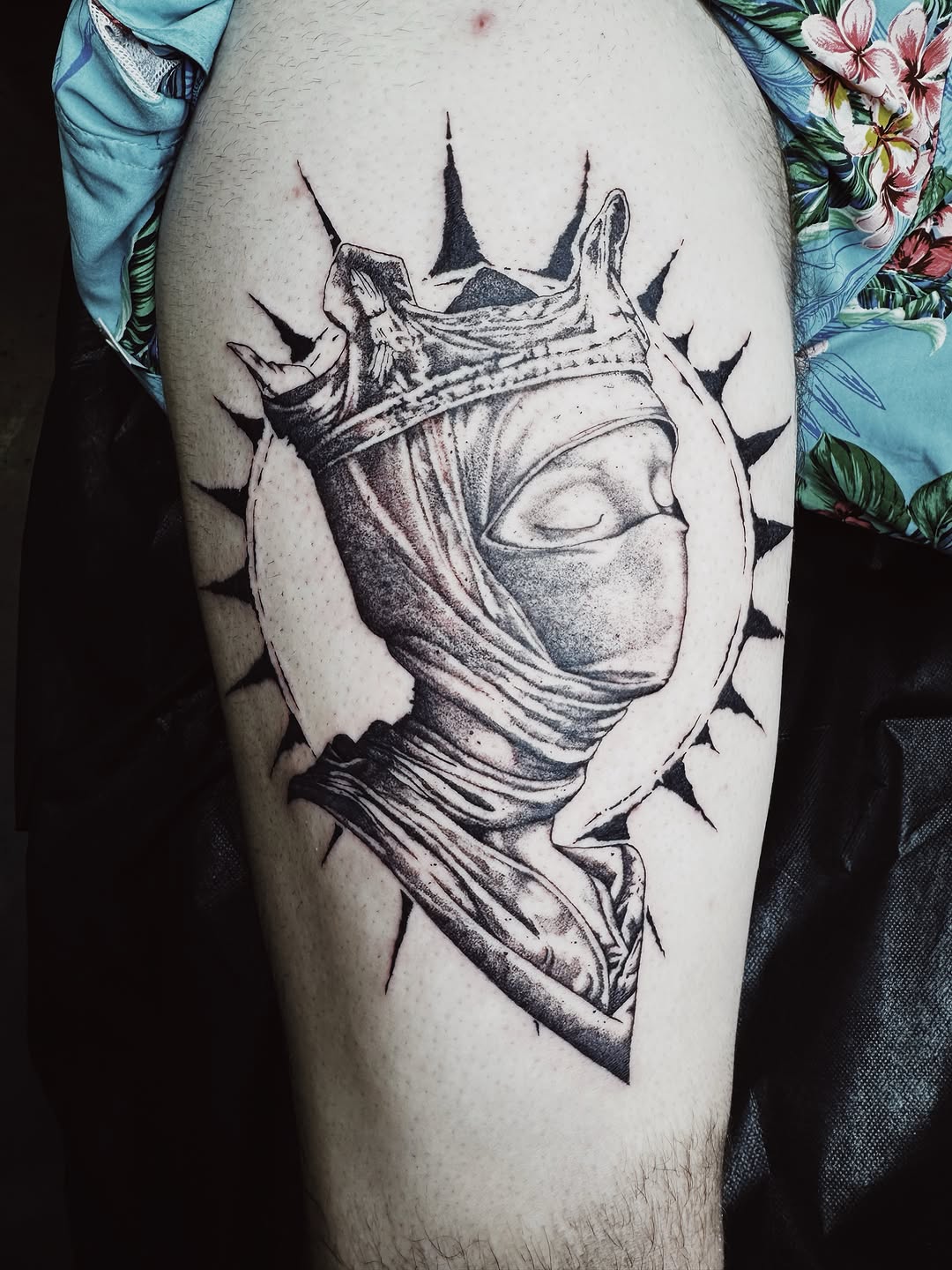 Tattoo by @deathlyill_tattoos β blackwork, illustrative
