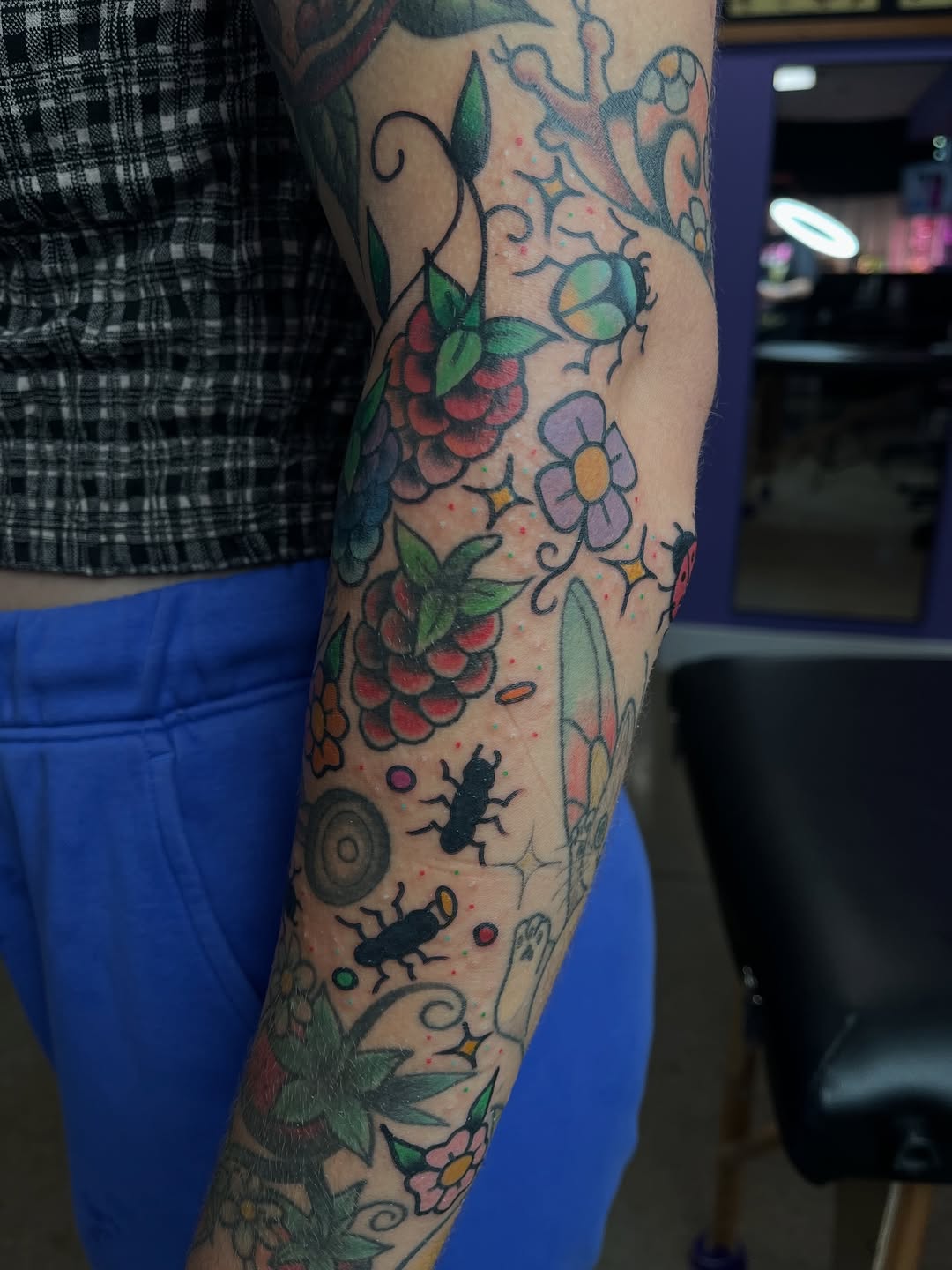 Tattoo by @berrysweettattoos — illustrative, new_school