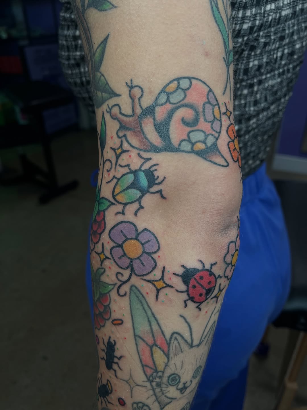 Tattoo by @berrysweettattoos — illustrative, new_school