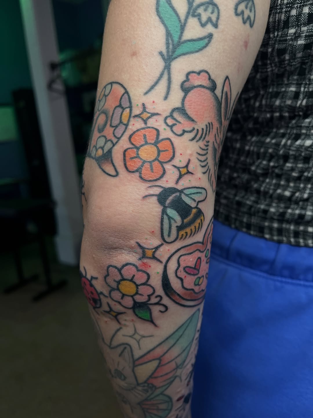 Tattoo by @berrysweettattoos — illustrative, new_school