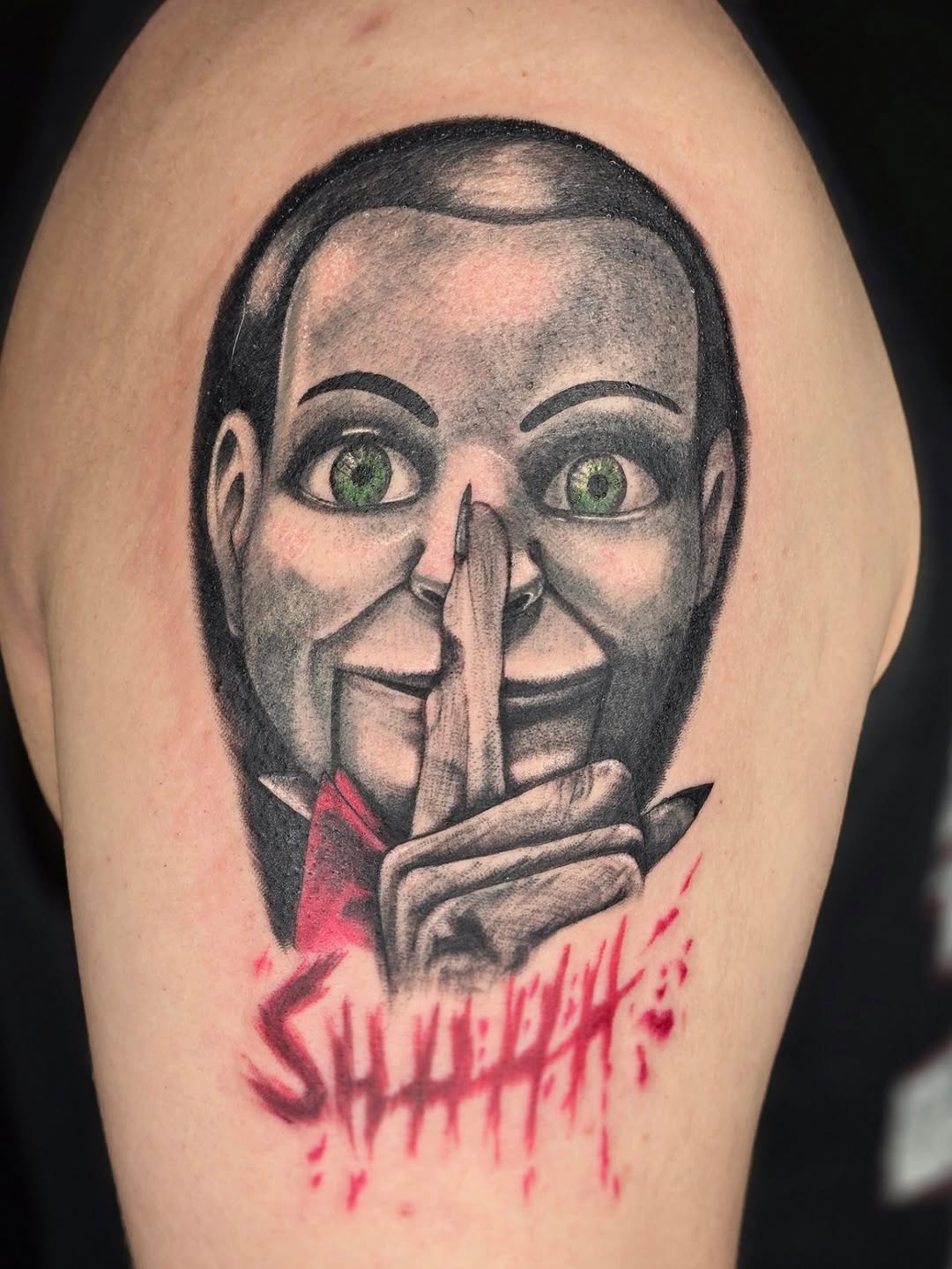 Tattoo by @rachel.tattoos โ realism, black_and_grey