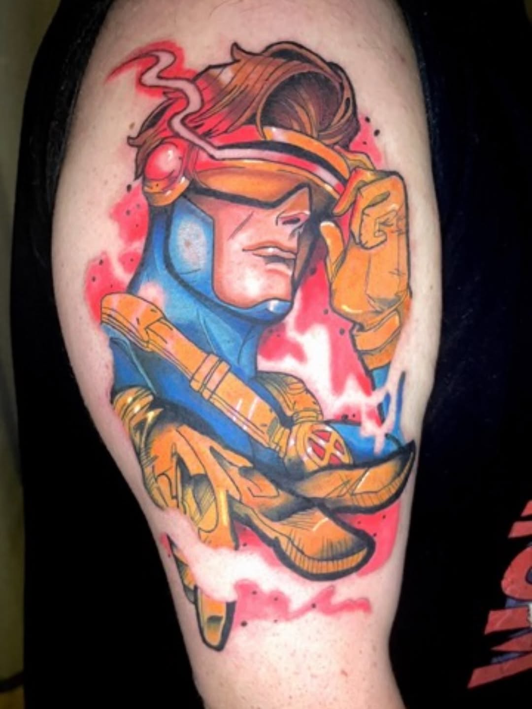 Tattoo by @devillepinson — new_school