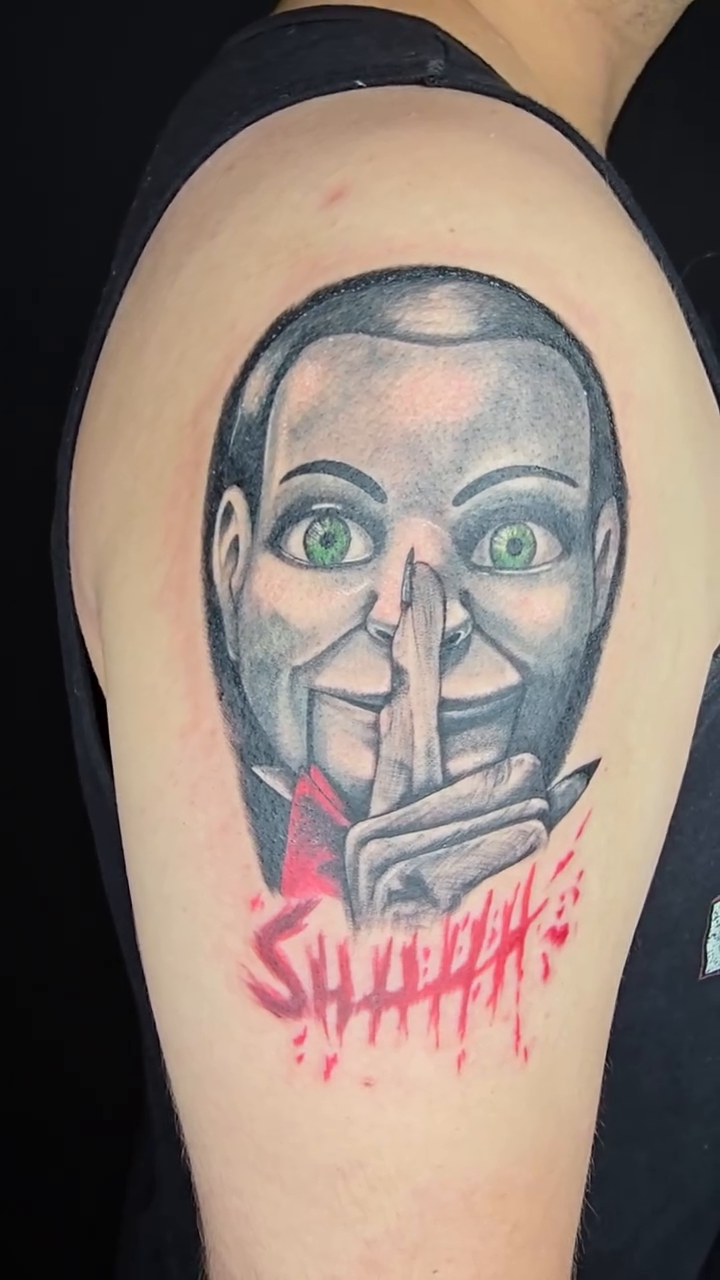 Tattoo by @rachel.tattoos โ realism, black_and_grey