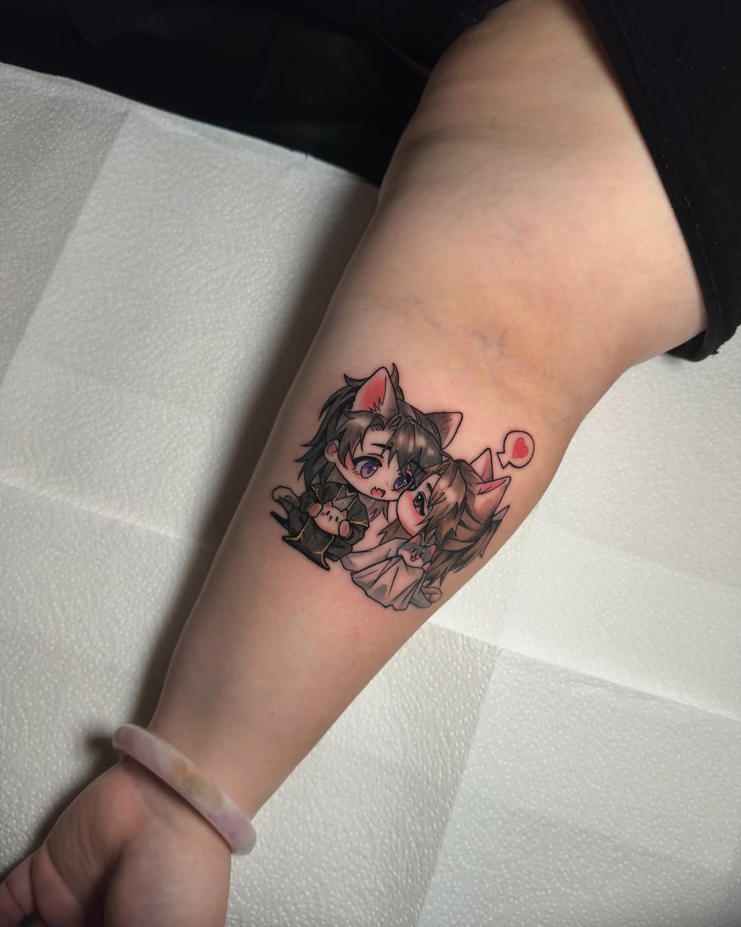Tattoo by @lesha.misho — anime