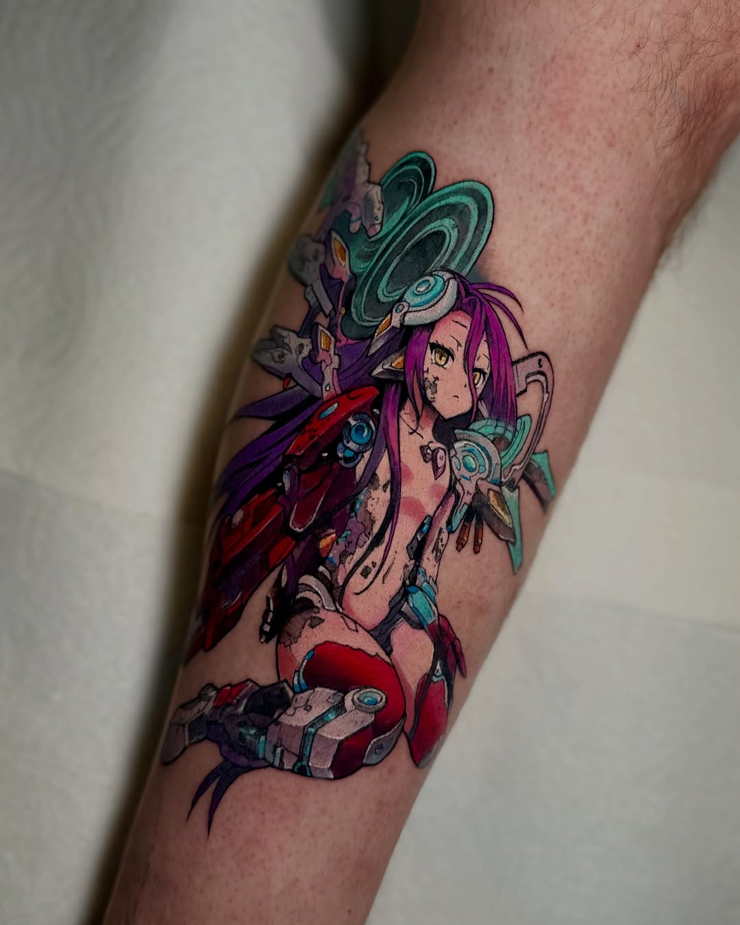 Tattoo by @lesha.misho — anime