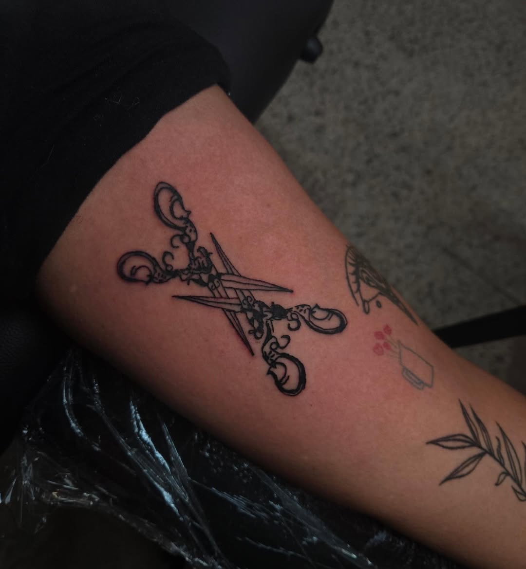 Tattoo by @bugpin7rl โ blackwork, ornamental