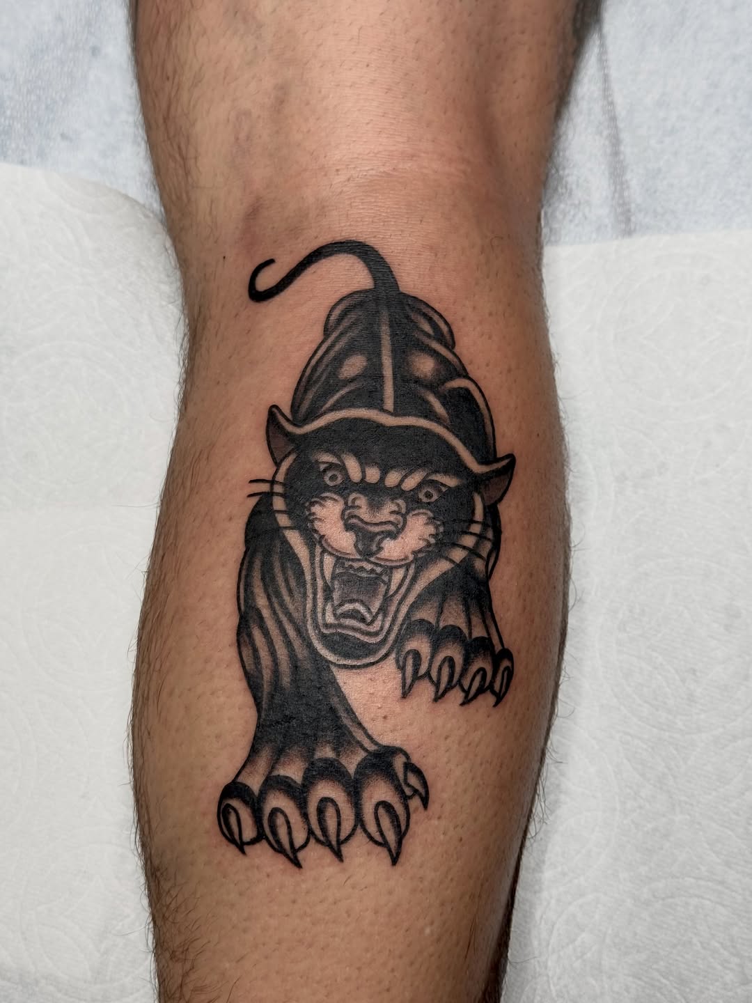 Tattoo by @jacob_paniagua โ american_traditional, black_and_grey