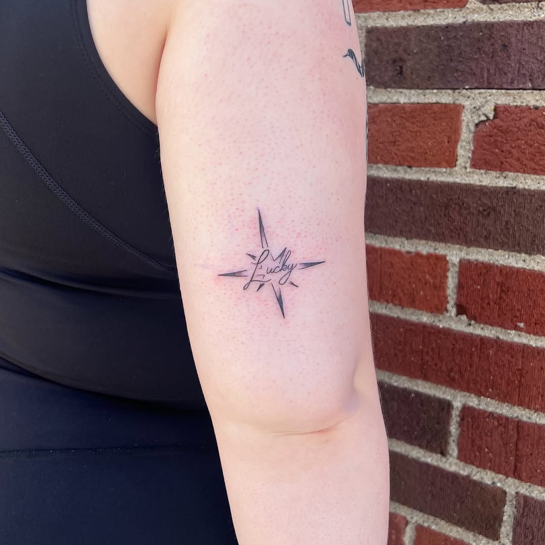 Tattoo by @divagirl_superstar — lettering_script, fine_line