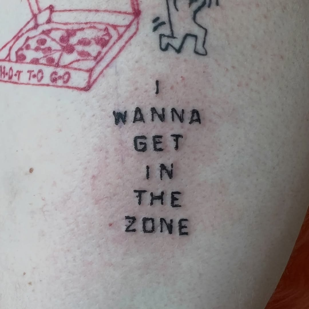 Tattoo by @divagirl_superstar — lettering_script